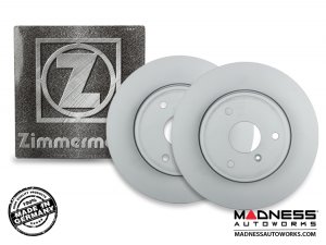 smart fortwo Brake Rotors (2) - Front - 451 - Zimmermann 